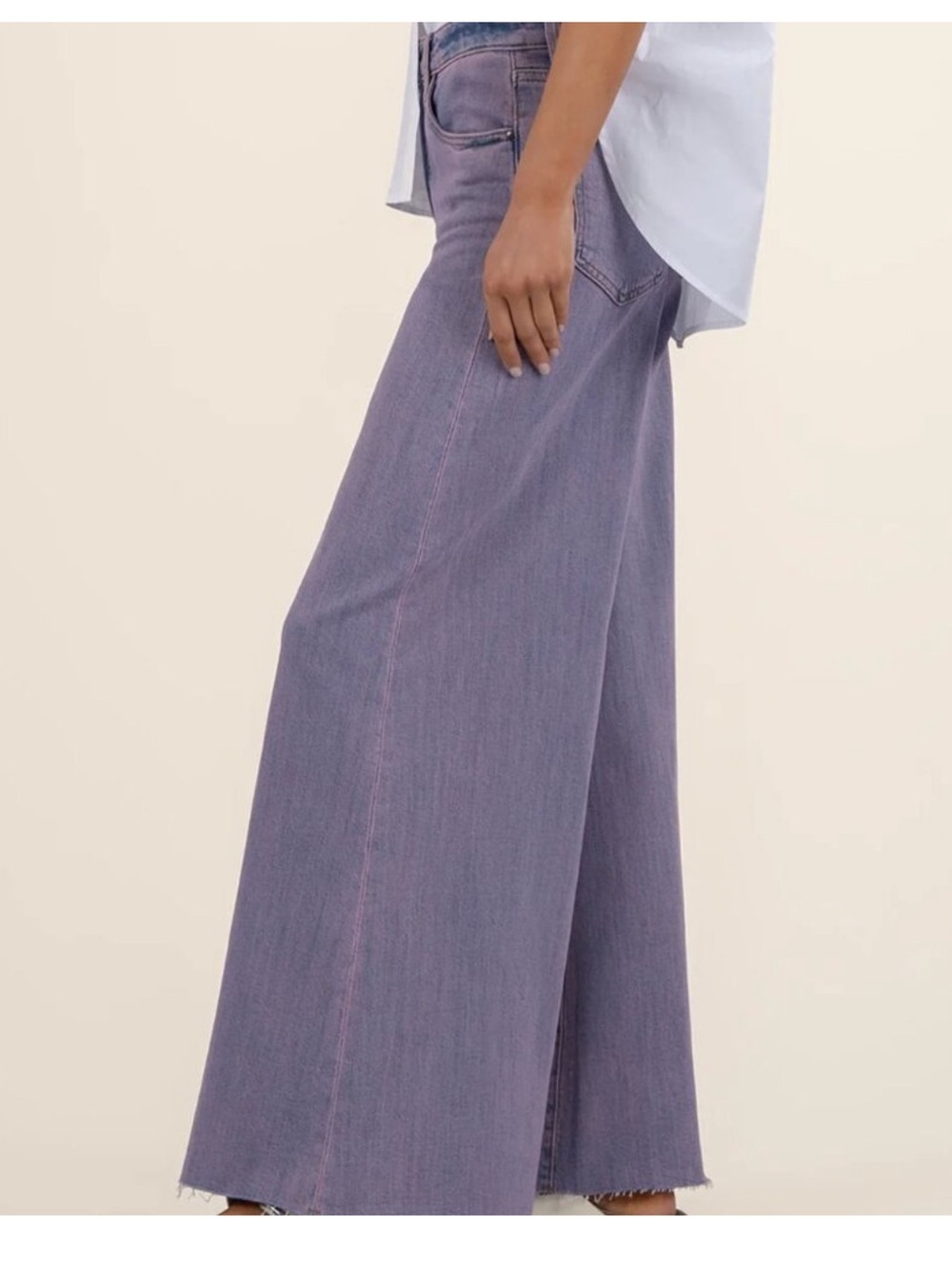 Kut from the Kloth Blake Super wide leg high rise jeans - Picture 2 of 8